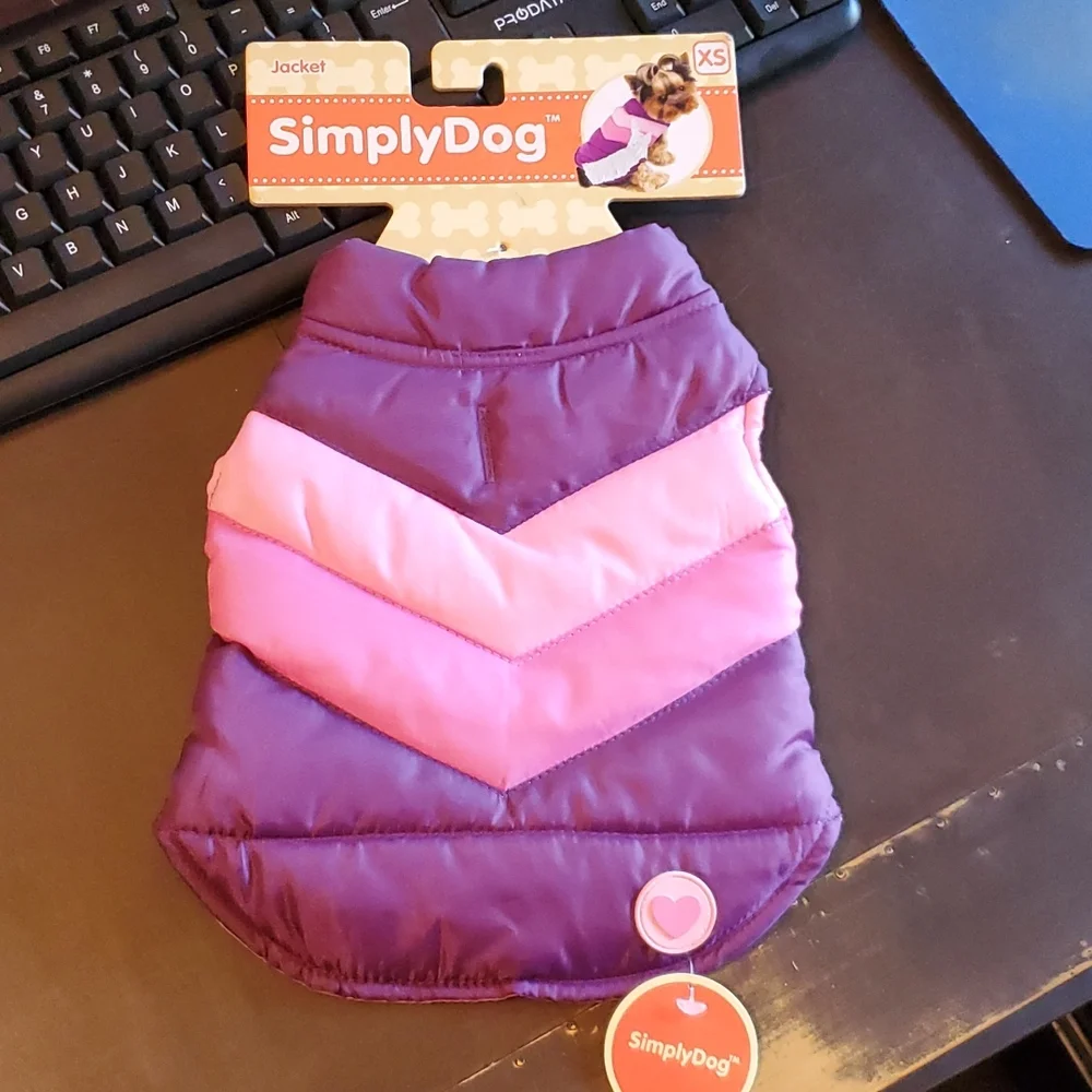 NEW Dog jacket size XS